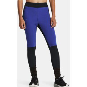 Under Armour 1379342 UA Qualifier Cold Tights Black / Blue ( XS )